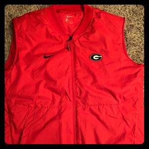 University of Georgia Nike Vest